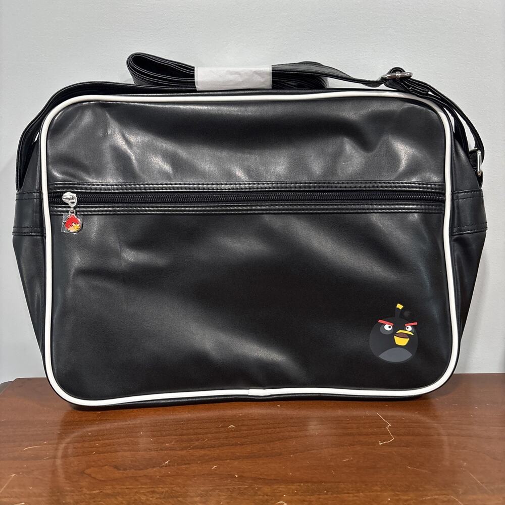 Angry Birds Laptop Messenger Black Bag